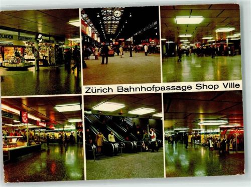 8000 Zürich - Bahnhofpassage Shop Ville