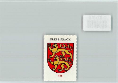 8807 Freienbach - Vignette Wappen Kaffee Hag ca 1920-1940 Freienbach
