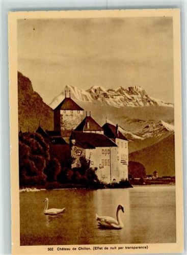 Chillon Chateau - Patent Leucht AK Schloss
