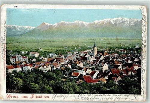 9450 Altstätten SG 1903 Gebrauchsspuren