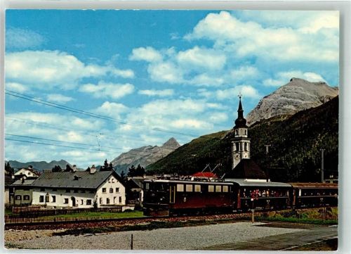 7502 Bever - Rhätische Bahn Eisenbahn