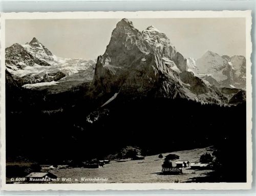 3860 Rosenlaui - Well und Wetterhörner