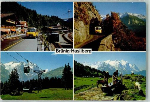 6083 Hasliberg Hohfluh - Brünig-Hasliberg Bus Ziegen Kabinenbahn