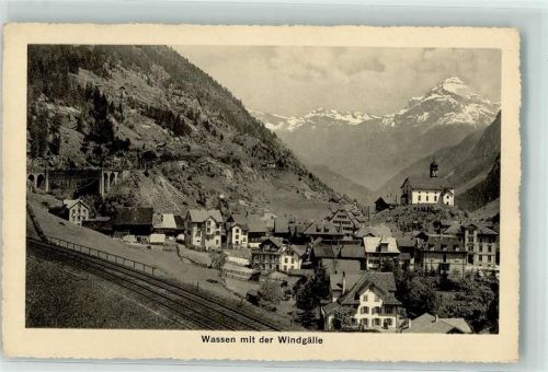 6484 Wassen UR - Gotthardbahn Windgälle