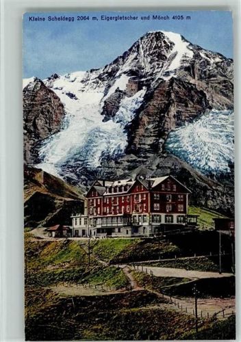 3823 Kleine Scheidegg 1910 - Eigergletscher und Mönch
