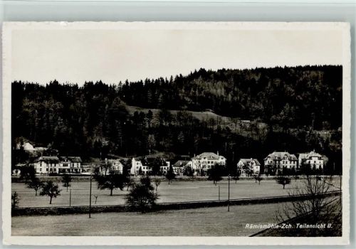 8487 Rämismühle 1942 - rämismühle Zürich Teilansicht