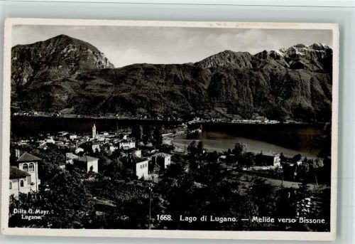 6815 Melide - Lago di Lugano Melide verso Bissone