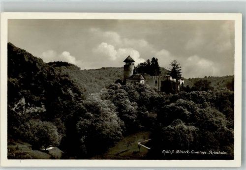 4144 Arlesheim Foto AK Schloss Briseck-Ermitage