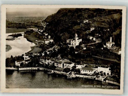 6573 Magadino 1950 Gebrauchsspuren Fliegeraufnahme
