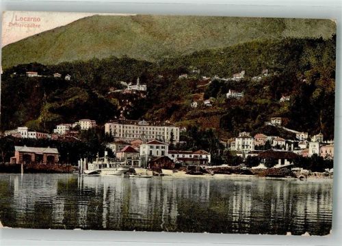 6600 Locarno 1910 Foto AK Hotel