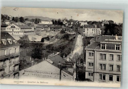 1000 Lausanne Losanna Gebrauchsspuren Quartier de Béthusy