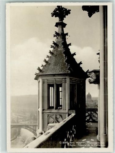 3000 Bern Berne - Treppentürmchen Münster