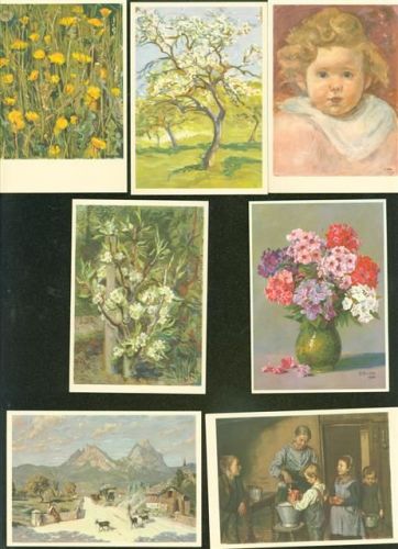 Lot mit 11 AK Pro Infirmis Schweiz Kleinposten bis 20