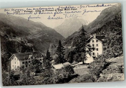 1925 Finhaut 1912 - Hotels