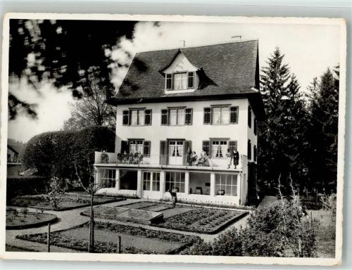 9220 Bischofszell 1955 Foto AK Pension Frauen-Erholungsheim