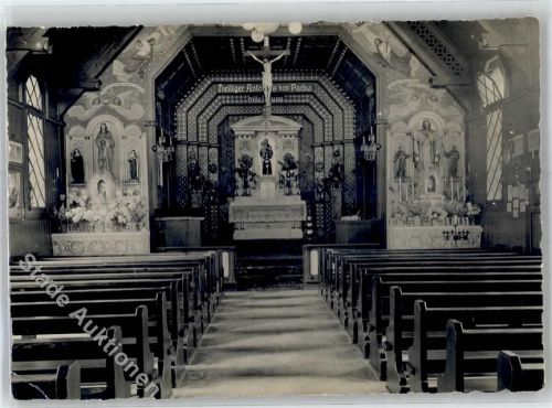 8132 Egg bei Zürich - Inneres Wallfahrtskirche St Antonius von Padua