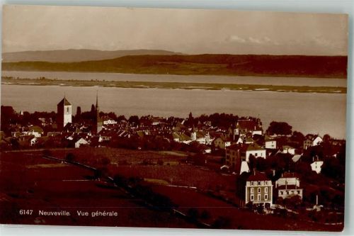 2520 La Neuveville Foto AK Feldpost FRD.Mitr.Comp. II/2