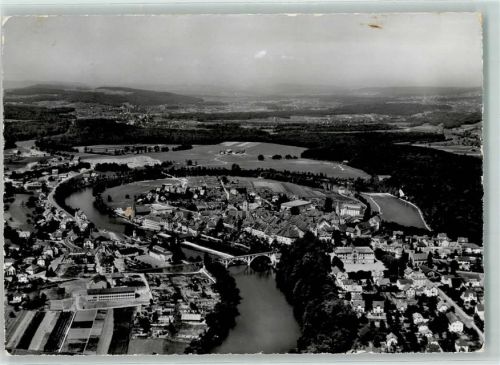 5620 Bremgarten AG Gebrauchsspuren Fliegeraufnahme