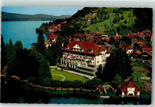 3654 Gunten - Fliegeraufnahme Park-Hotel Thunersee