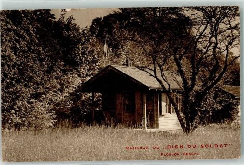 1223 Cologny 1921 Foto AK Bureaux du bien du Soldat