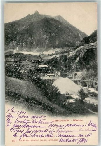 6484 Wassen UR - Gotthardbahn