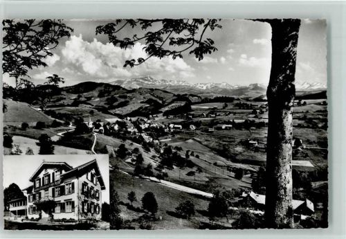 9621 Oberhelfenschwil - Gasthaus Ferienhaus z. frohen Aussicht Blick gegen Säntis und Churfirsten