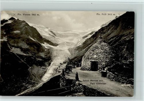 Bernina - Sassal Masone mit Palü Gletscher Piz Verona Piz Palü