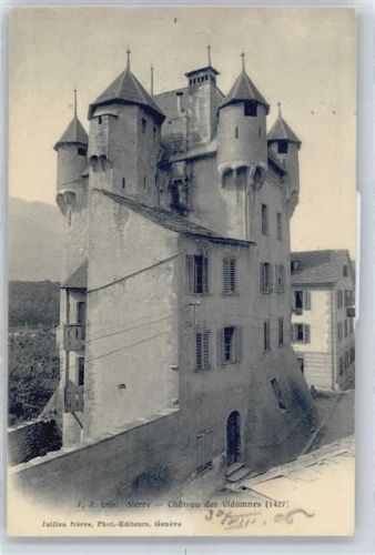 3960 Sierre Les Pontis - Chateau des Vidomnes