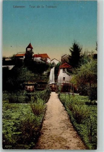 1470 Estavayer-le-Lac Gebrauchsspuren Tour de la Trahison