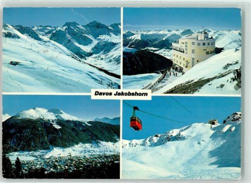 Jakobshorn - Seilbahn Gasthaus Brämabüel Sertigtal