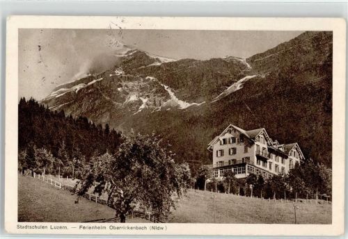 6387 Oberrickenbach - Ferienheim Oberrickenbach