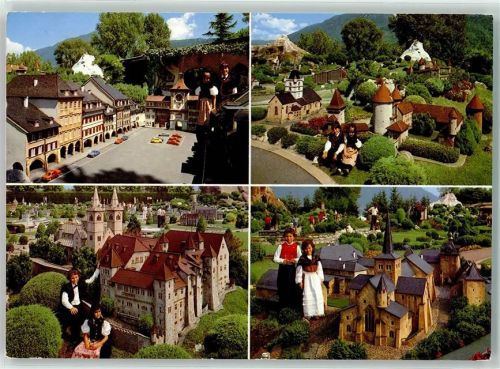 6815 Melide - Swissminiatur Hauptstrasse Murten La Collégiale Neuenburg