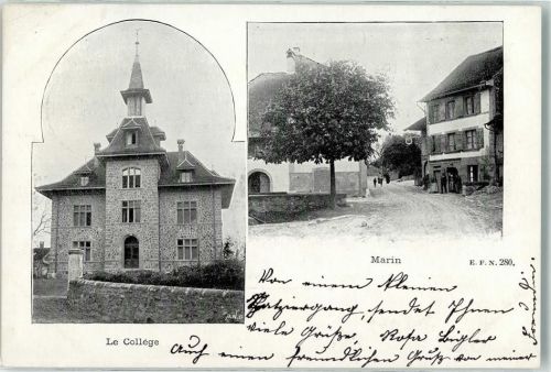 2074 Marin-Epagnier 1903 - le College