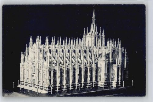 9500 Wil SG - Dom in Mailand, Laubsägearbeit von Gottfried Niederer