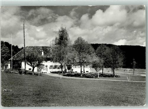 2532 Magglingen Macolin Gebrauchsspuren Restaurant End der Welt Oldtimer