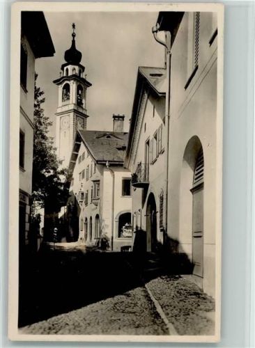 7503 Samedan Samaden 1922 - Strasse in Samaden