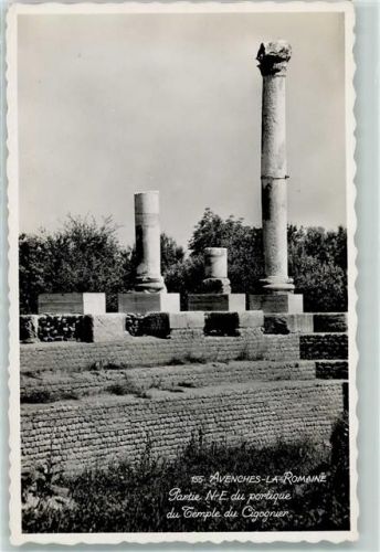 1580 Avenches - Temple du Cigognier