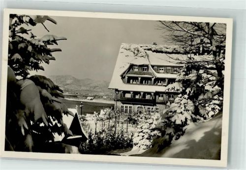 6315 Oberägeri - Winter Kuranstalt Ländli Ort lt. Stempel