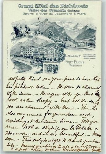 Diablerets 1910 - Grand Hotel Ormonts-Tal