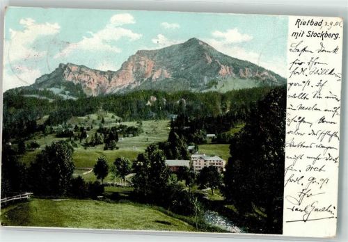 9651 Rietbad 1905 - Stockberg