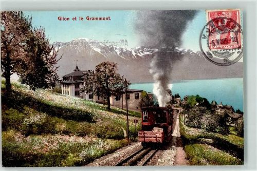 1823 Glion 1909 - Grammont Eisenbahn