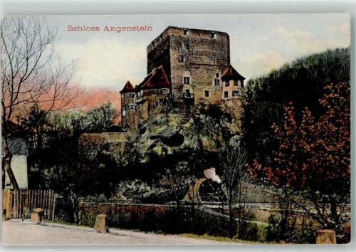 4147 Aesch BL 1908 - Schloss Angenstein Bahnpost 1537 No 2