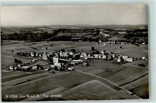 2336 Les Bois - Jura Bernois Vue aerienne