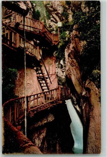 1920 Martigny - Les Gorges du Triège