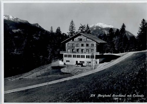 Berger Calanda - Berghotel Scandanal, Calanda