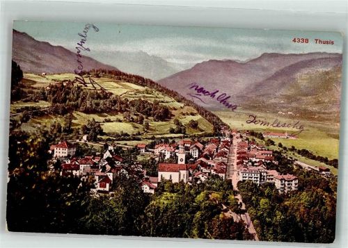 7430 Thusis 1912 Foto AK