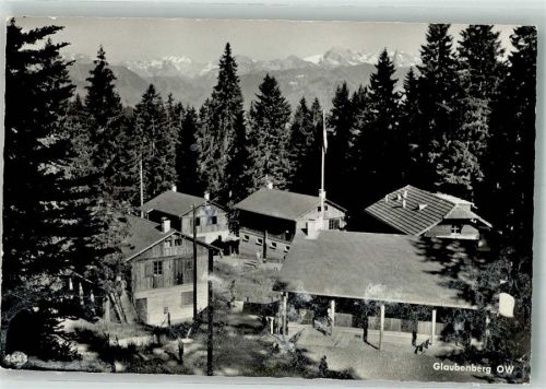 6060 Sarnen 1969 Gebrauchsspuren Glaubenberg Steinbruch