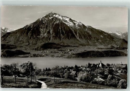 3655 Sigriswil - Thunersee Twirlenhorn Niesen Wildstrudel