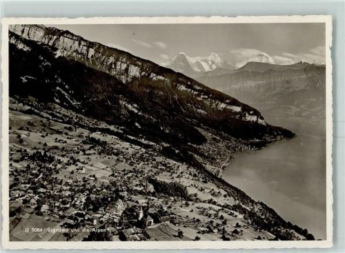 3655 Sigriswil - und die Alpen Luftbild Alpar Bern