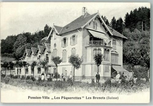 2416 Les Brenets Gebrauchsspuren Pension Villa Les Paquerettes